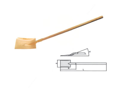 Non-sparking Square Shovel